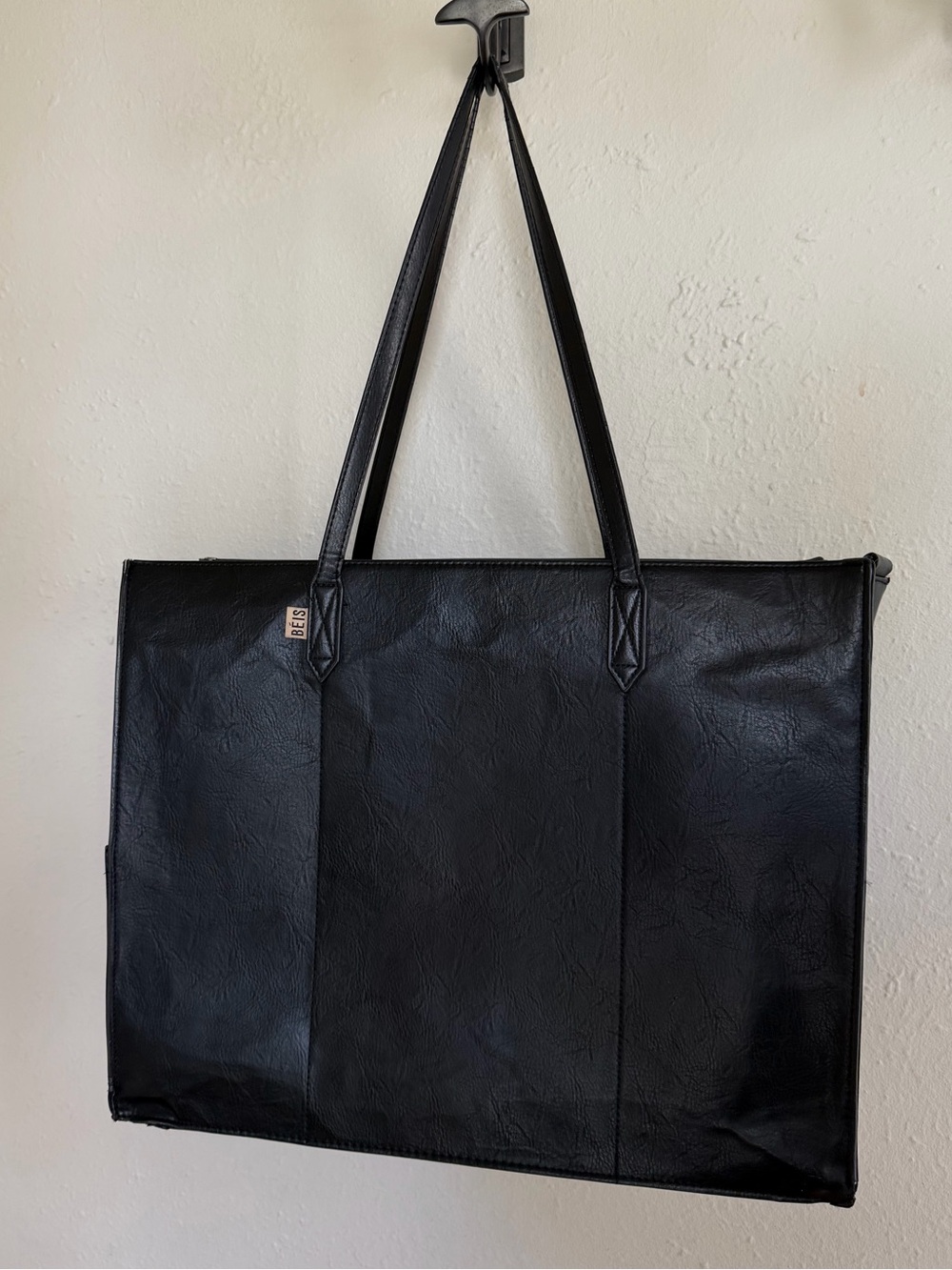BEIS Large Work Tote in Black - Picture 2 of 15
